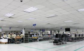 品質的背后 探訪三星商用電視天津西青工廠